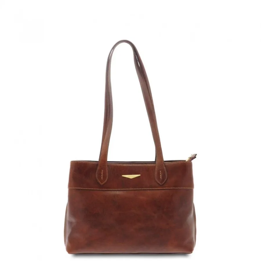 obrazek 1 Luksusowa włoska torebka na ramię - Giudi