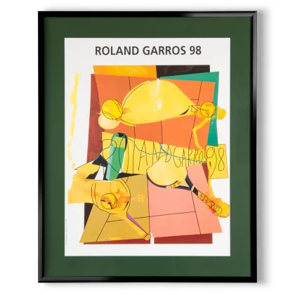 Zdjęcie Upominek dla fana tenisa ziemnego - plakat Roland Garros 1998