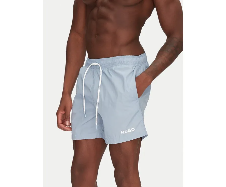 obrazek 1 HUGO Szorty kąpielowe Haiti 50469312 Błękitny Regular Fit