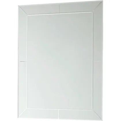 Zdjęcie Stylowe szlifowane i grawerowane prostokątne lustro do łazienki - Stilhaus