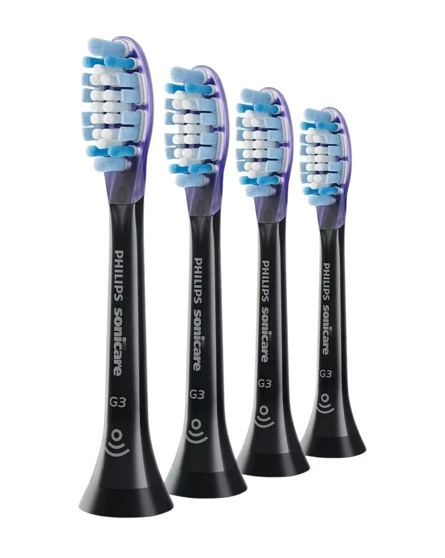 obrazek 1 Philips Sonicare G3 Premium Gum CareHX9054/33 Końcówki czarne, 4 szt.