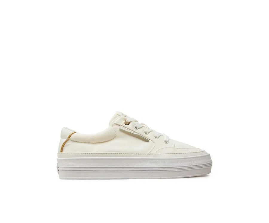 obrazek 1 Tommy Hilfiger Sneakersy Essential Vulc Textile Sneaker FW0FW08323 Écru