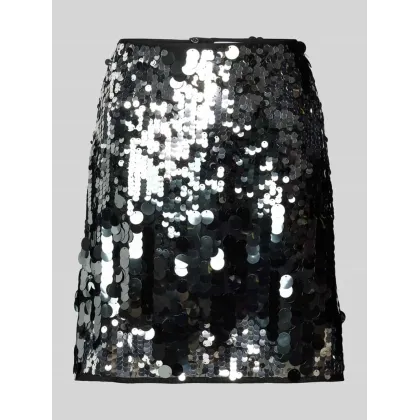 Zdjęcie Spódnica mini z cekinowym obszyciem model ‘TANA’