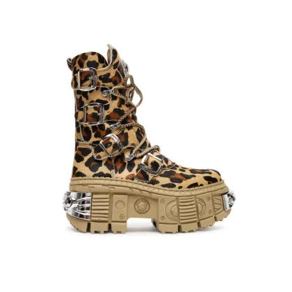 Zdjęcie NEW ROCK Botki M-WALL373 Beżowy