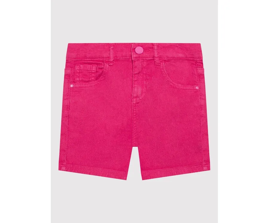 obrazek 1 Guess Szorty jeansowe J2RD12 WE5X0 Różowy Regular Fit