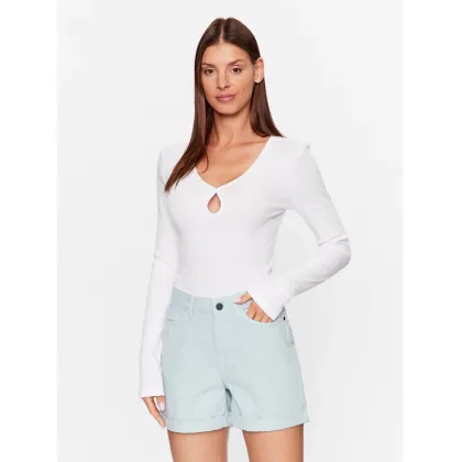 Zdjęcie Noisy May Bluzka Maya 27026248 Biały Slim Fit