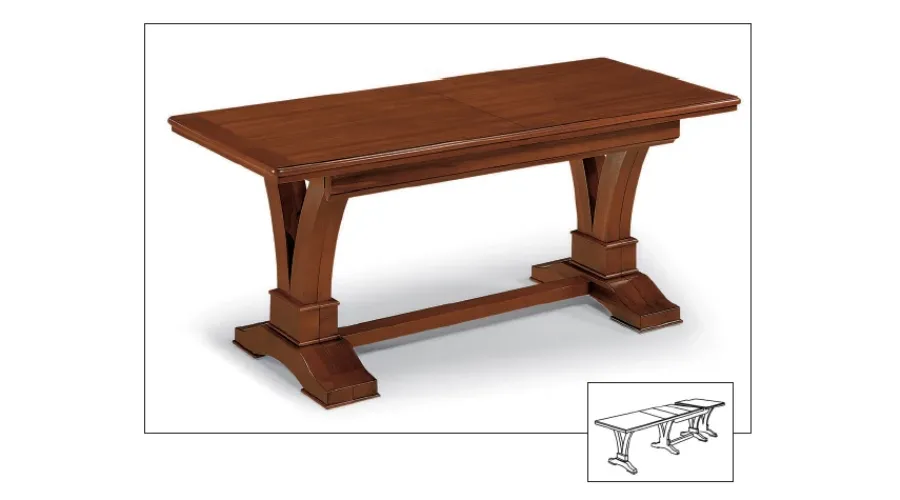 obrazek 1 Rozkładany prostokątny stół 180-360cm z Włoch - Fratelli Mirandola