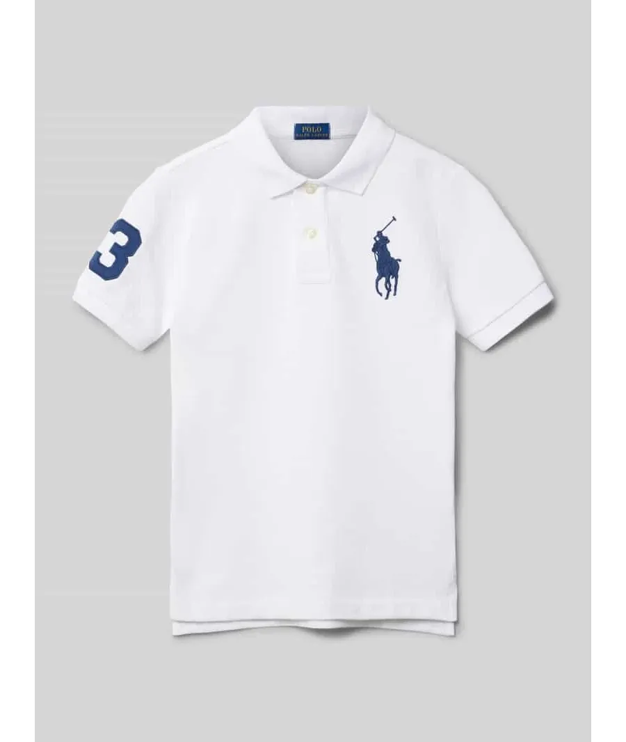 obrazek 1 Koszulka polo o kroju slim fit z wyhaftowanym logo