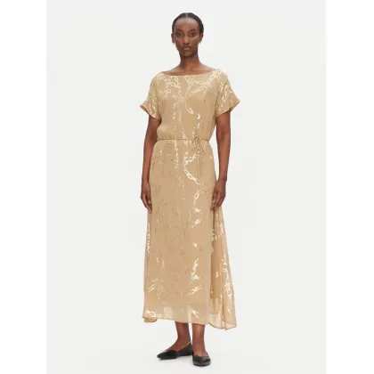 Zdjęcie Bruuns Bazaar Sukienka koktajlowa Caroli BBW4550 Beżowy Regular Fit
