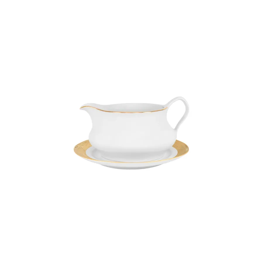 obrazek 1 Stylowa i bardzo elegancka sosjerka z portugalskiej porcelany - Porcel