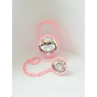 Zdjęcie Wyjątkowe Etui i zawieszka na smoczek Miś 7x11