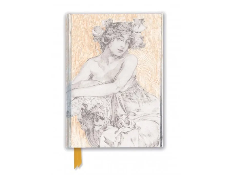 obrazek 1 Dziennik foliowany (Alphonse Mucha: Study for Documents Décoratifs Plate 12) - Flame Tree Publishing