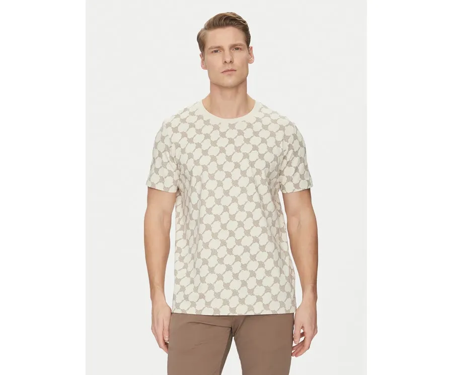 obrazek 1 JOOP! T-Shirt 17 JJ-06Brian 10018925 30044675 Beżowy Regular Fit