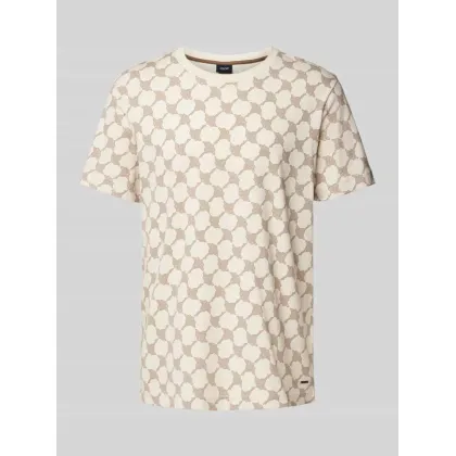 Zdjęcie T-shirt z detalem z logo model ‘Brian’