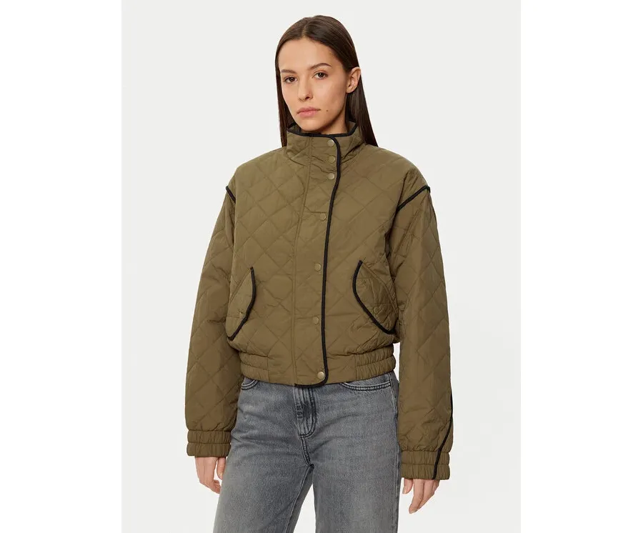 obrazek 1 Vero Moda Kurtka bomber Vilma 10320615 Khaki Relaxed Fit