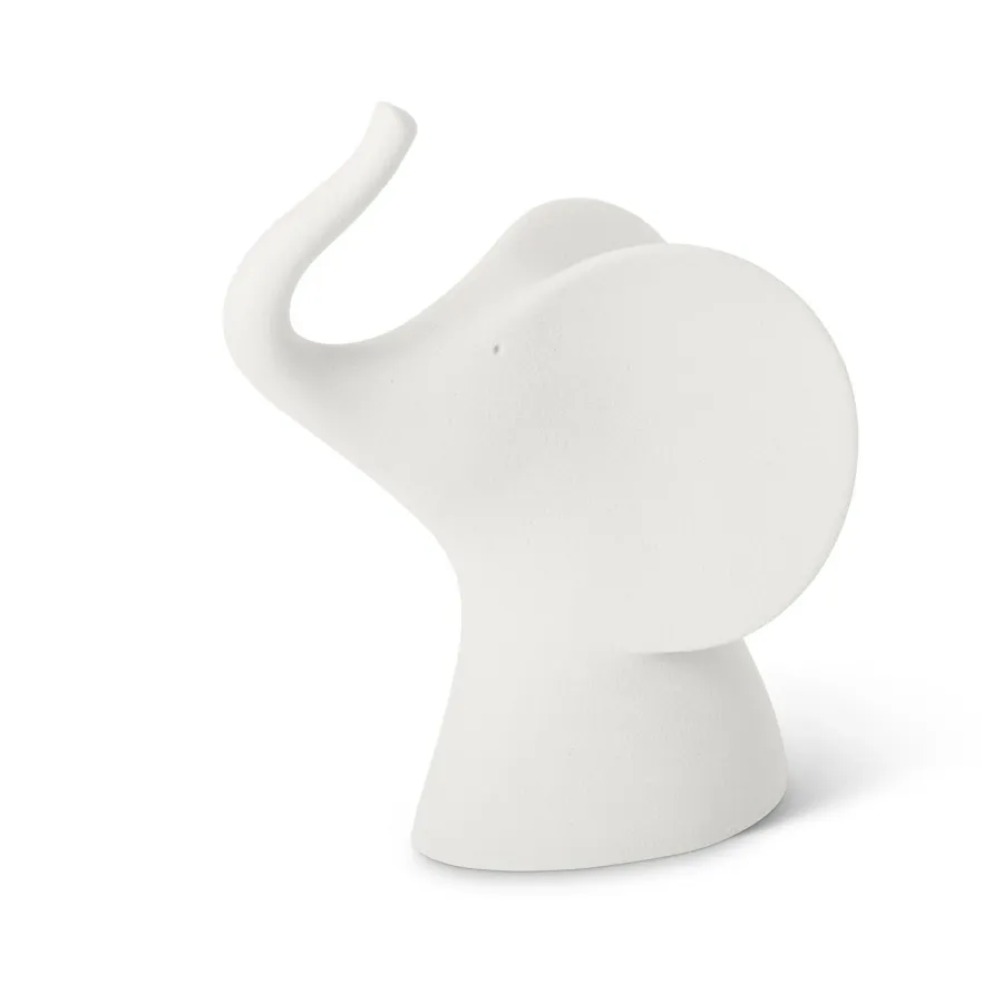 obrazek 3 Słodka ceramiczna figurka słonia jako dekoracja do domu