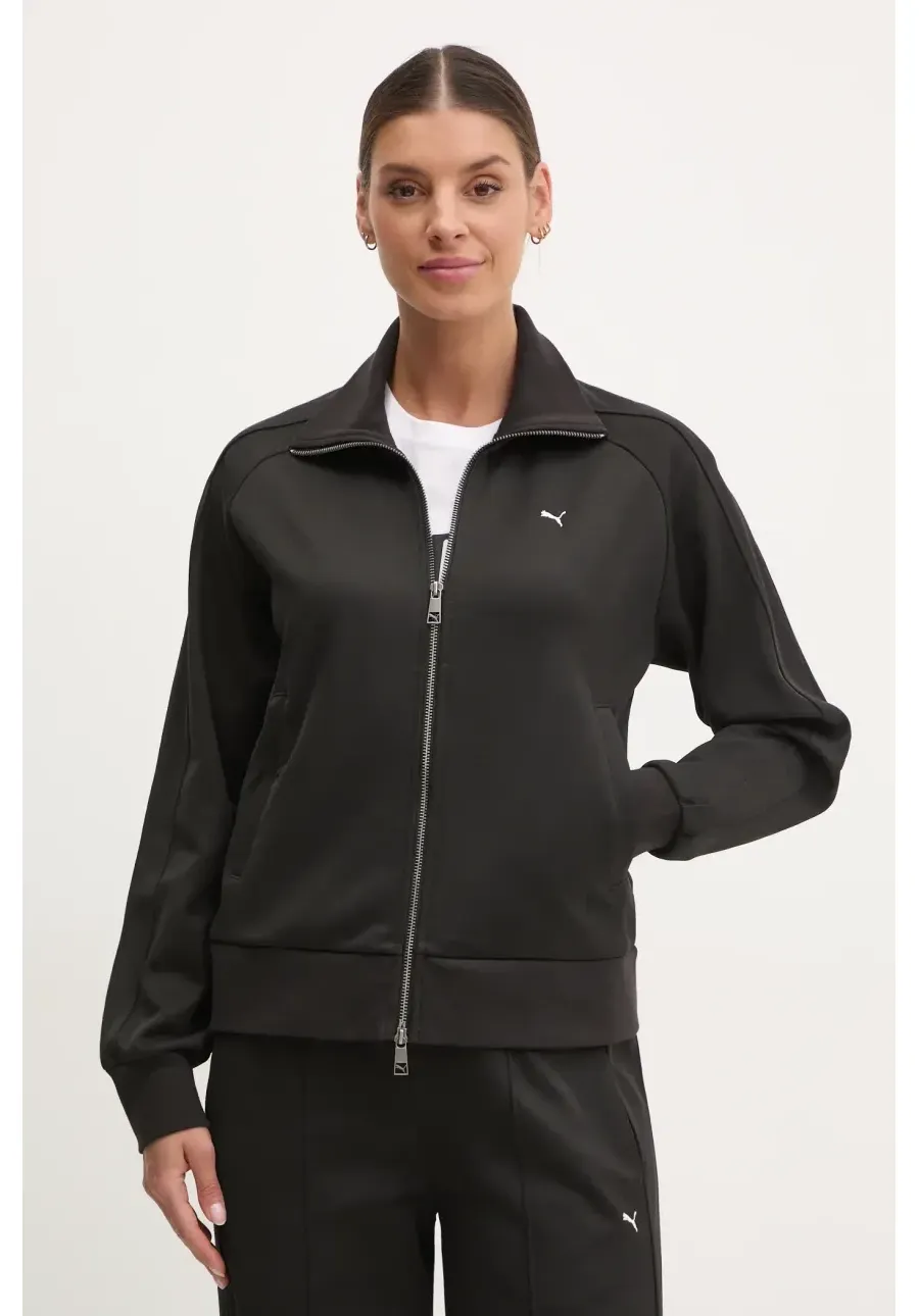 obrazek 1 Puma bluza damska kolor czarny gładka 629937