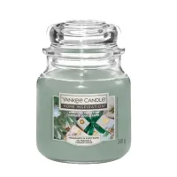 Zdjęcie Yankee Candle Świeca Home Inspiration Wrapping Paper Pine, 340 g