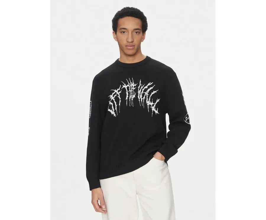 obrazek 1 Vans Sweter Metal Arch VN000KUU Czarny Loose Fit