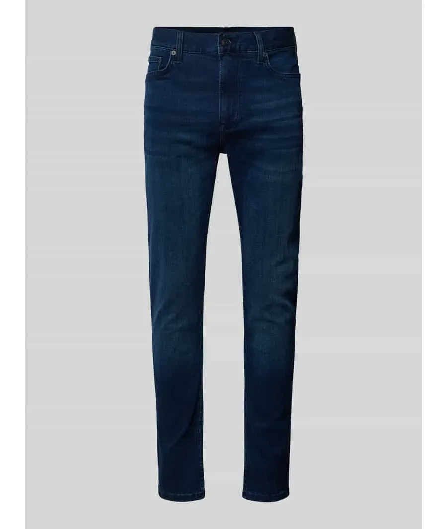 obrazek 1 Tommy Hilfiger Jeansy Bleecker MW0MW39042 Niebieski Slim Fit