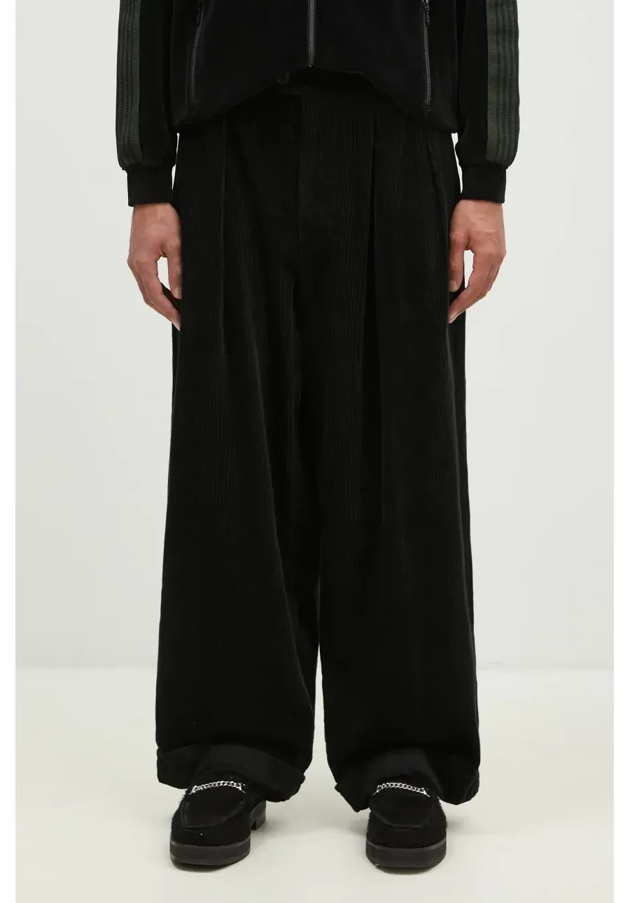 obrazek 1 Engineered Garments spodnie sztruksowe Oxford Pant kolor czarny proste 24F1F031.WP011