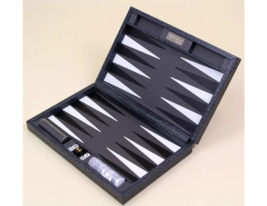 obrazek 2 Wyjątkowy zestaw do gry w Backgammon - produkt włoski