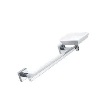 Picture Functional towel rack with soap dish for a stylish bathroom - Stilhaus