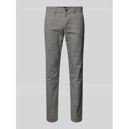 Zdjęcie Chinosy o kroju slim fit z efektem melanżowym