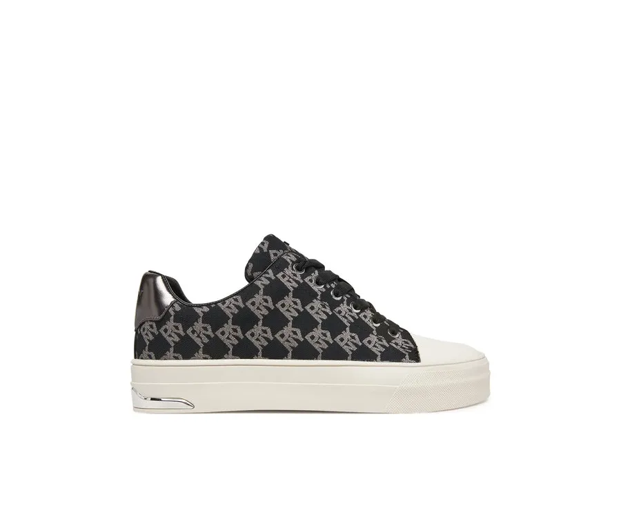 obrazek 1 DKNY Trampki York Lace UP Sneak K2533982 Czarny