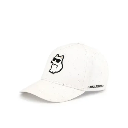 Zdjęcie KARL LAGERFELD Czapka z daszkiem Z30386 Biały