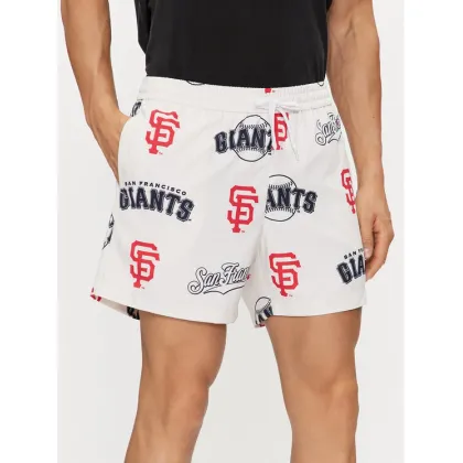 Zdjęcie Champion Szorty plażowe 219885 Écru Short Fit