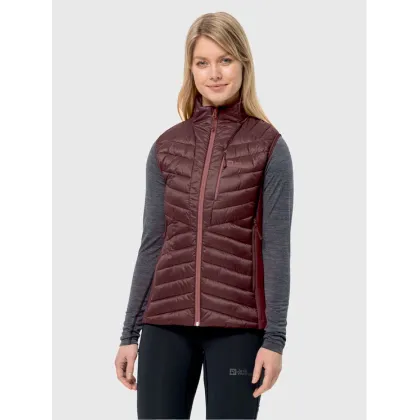 Zdjęcie Jack Wolfskin Bezrękawnik Routeburn Pro Ins Vest 1207202 Bordowy Slim Fit