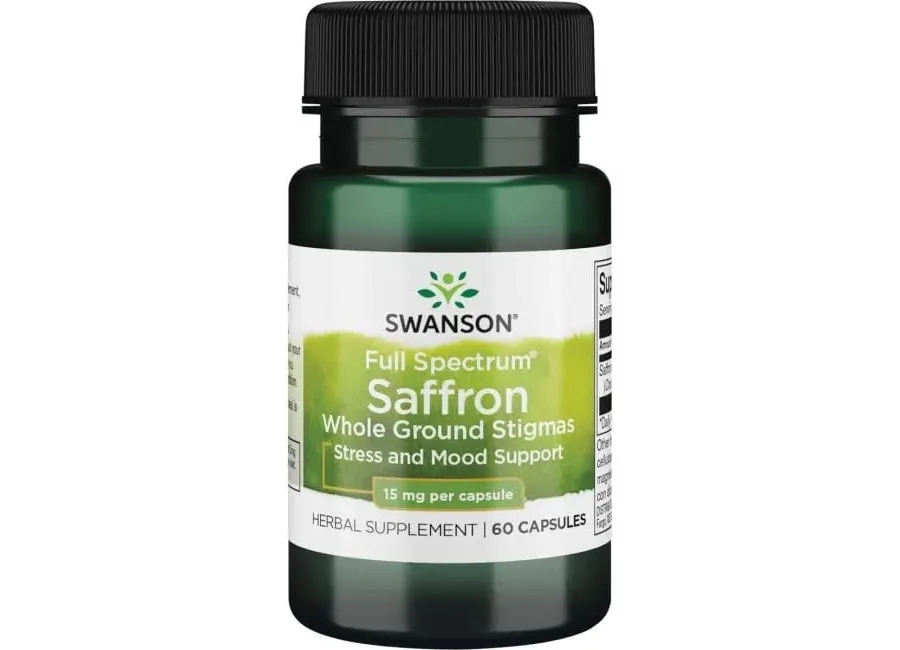 obrazek 1 Swanson Full Spectrum Saffron Szafran 15 mg Kapsułki