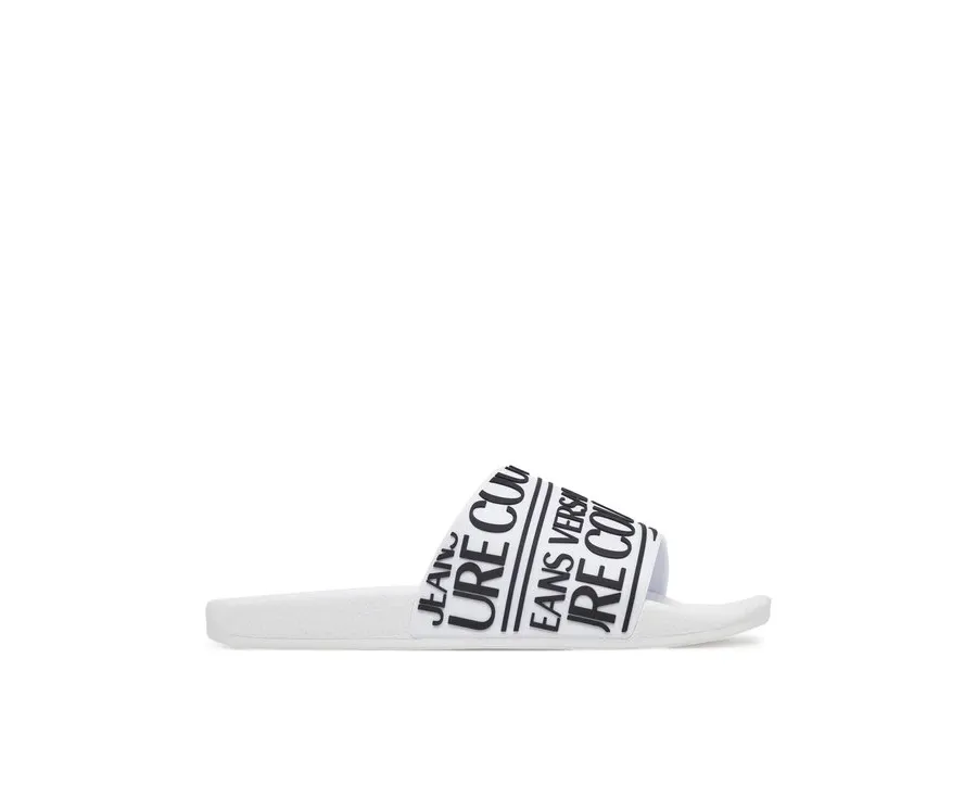 obrazek 1 Versace Jeans Couture Klapki 78YA3SQ1 Biały