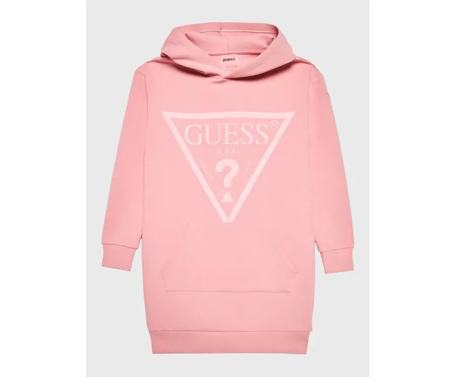 obrazek 1 Guess Sukienka dzianinowa J2BK35 FL03S Różowy Regular Fit