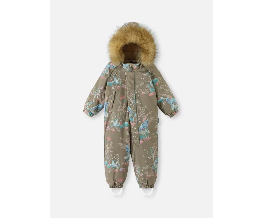 obrazek 1 Reima Kombinezon zimowy Lappi 5100129C Brązowy Regular Fit