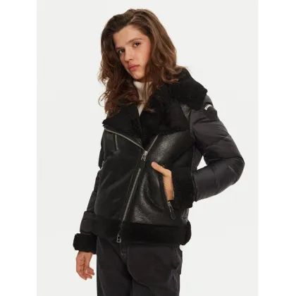 Zdjęcie Blauer Kożuch 24WBLDL01417 Czarny Regular Fit