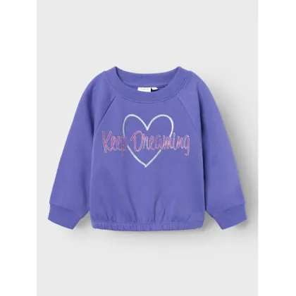 Zdjęcie NAME IT Bluza 13219948 Fioletowy Regular Fit