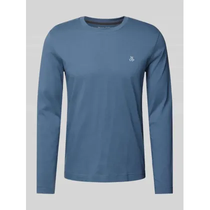 Zdjęcie Bluzka z długim rękawem o kroju regular fit z mieszanki dżerseju i bawełny