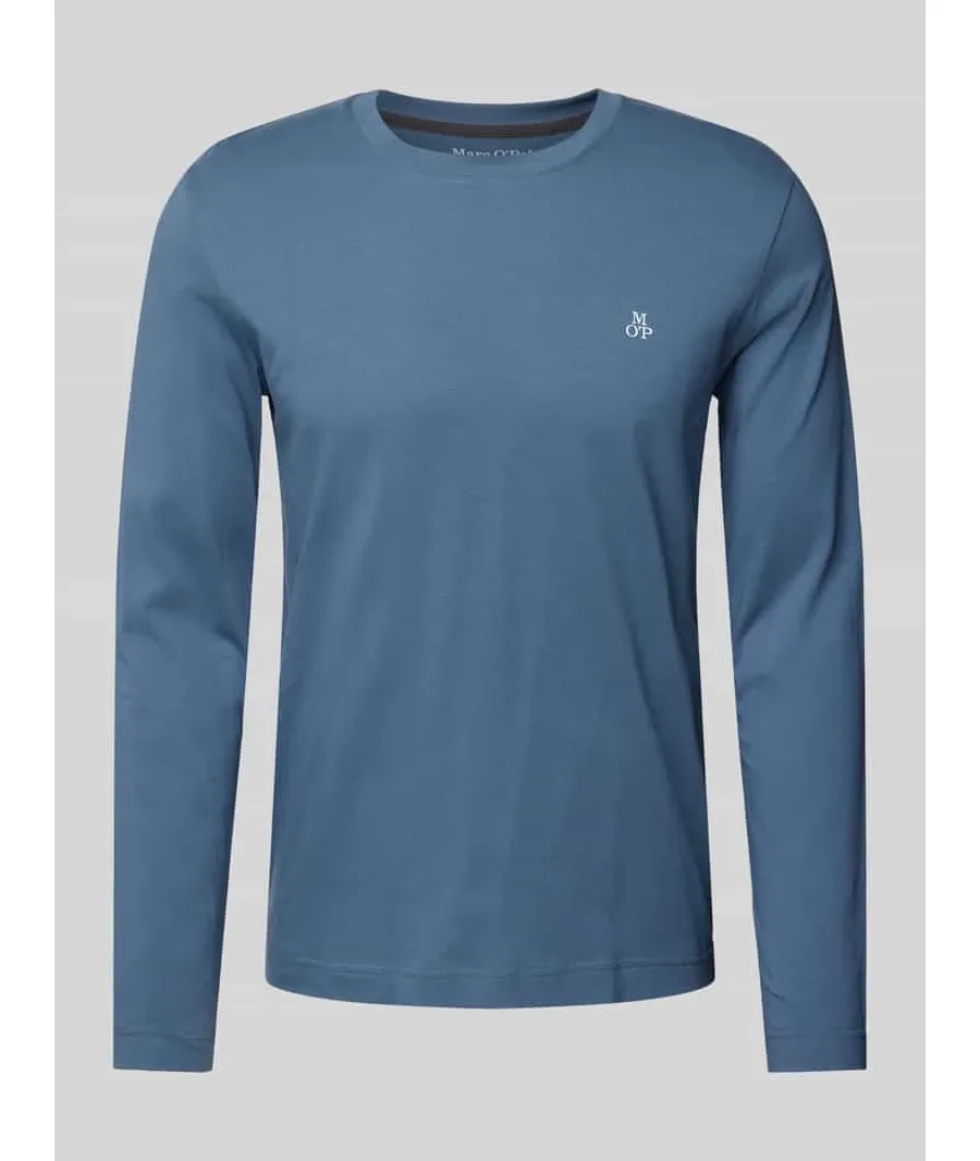 obrazek 1 Bluzka z długim rękawem o kroju regular fit z mieszanki dżerseju i bawełny