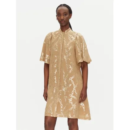 Zdjęcie Bruuns Bazaar Sukienka koszulowa Philly BBW4552 Beżowy Loose Fit