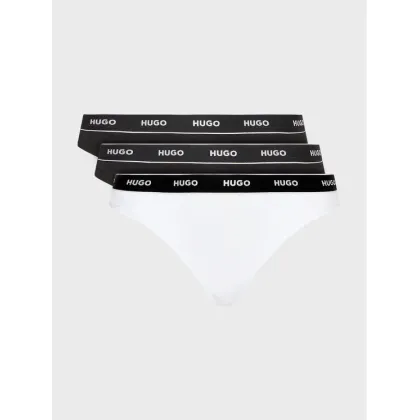Zdjęcie Hugo Komplet 3 par fig klasycznych Triplet Stripe 50480157 Kolorowy HUGO