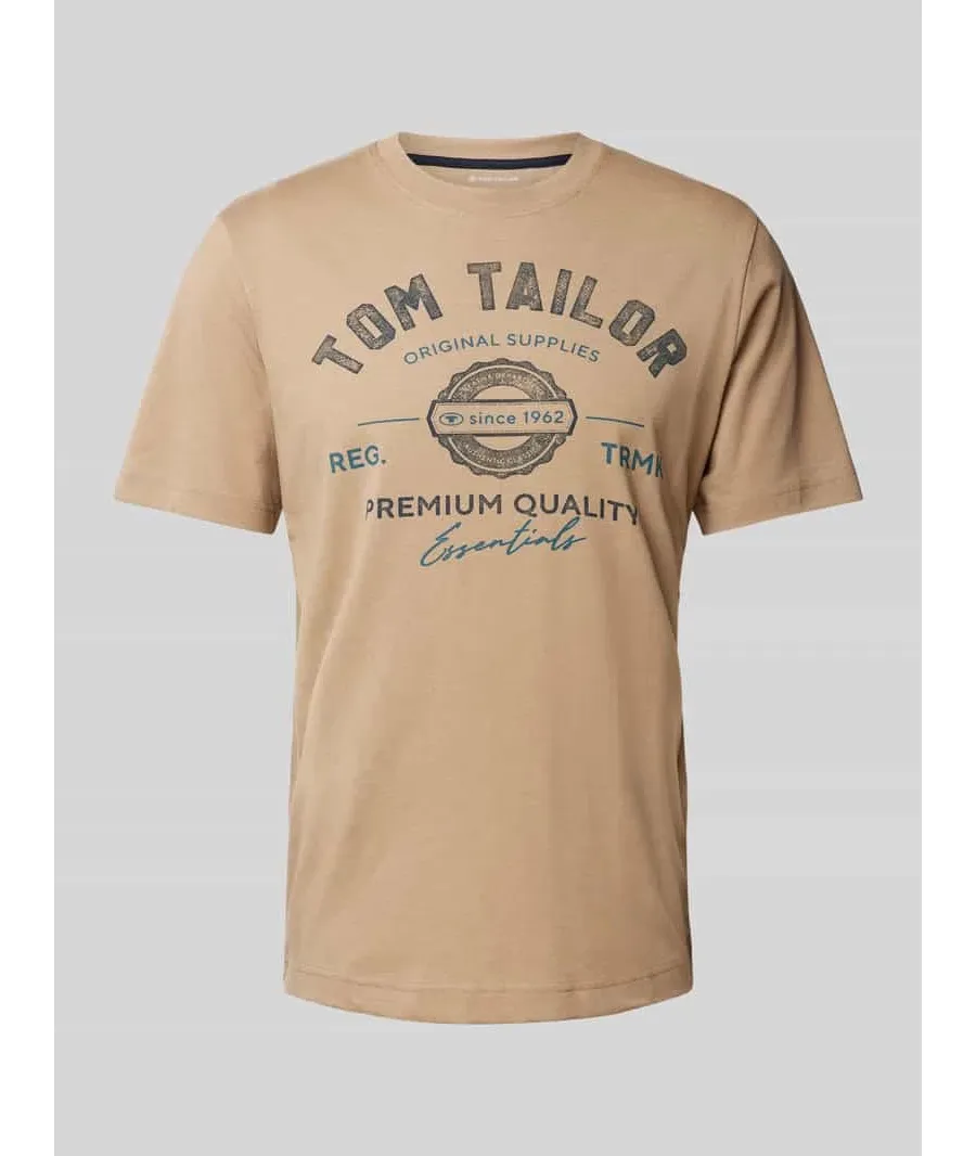 obrazek 1 T-shirt z nadrukiem ze sloganem