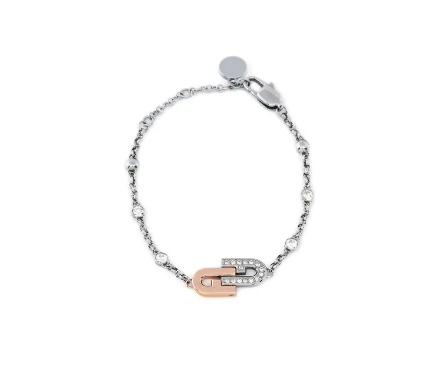obrazek 1 Furla Bransoletka Arch Double WJ00084-K21000-1952S-9-009-20-CN-U Srebrny