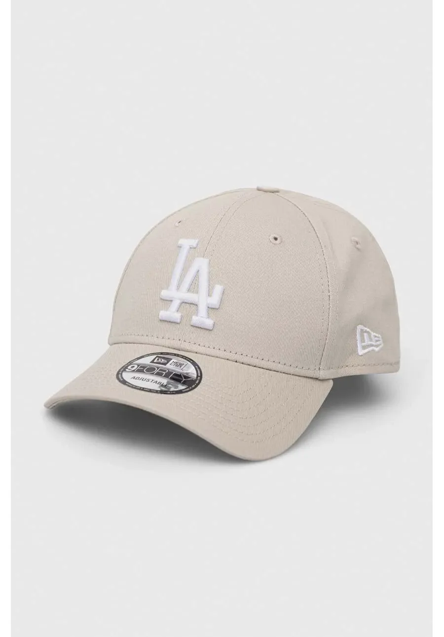 obrazek 1 New Era czapka z daszkiem bawełniana kolor beżowy wzorzysta LOS ANGELES DODGERS