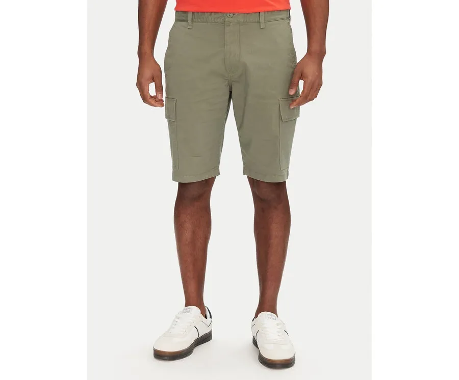 obrazek 1 Tommy Jeans Szorty materiałowe Scanton DM0DM21949 Zielony Regular Fit