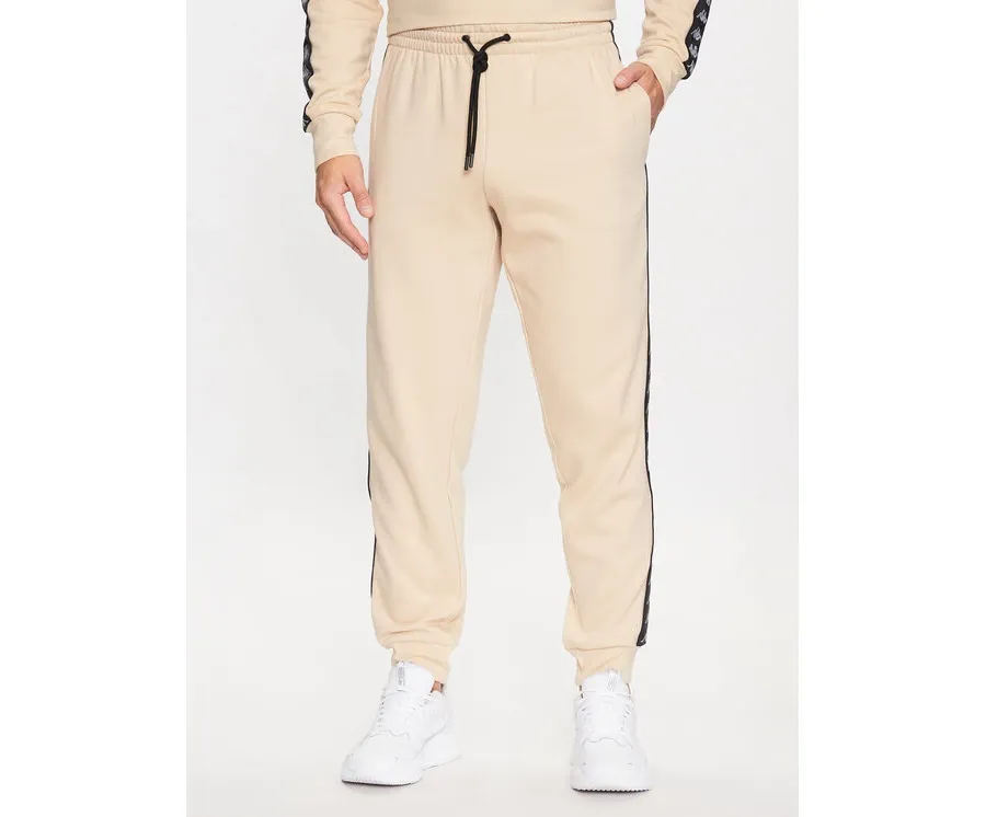 obrazek 1 Kappa Spodnie dresowe 313014 Beżowy Regular Fit