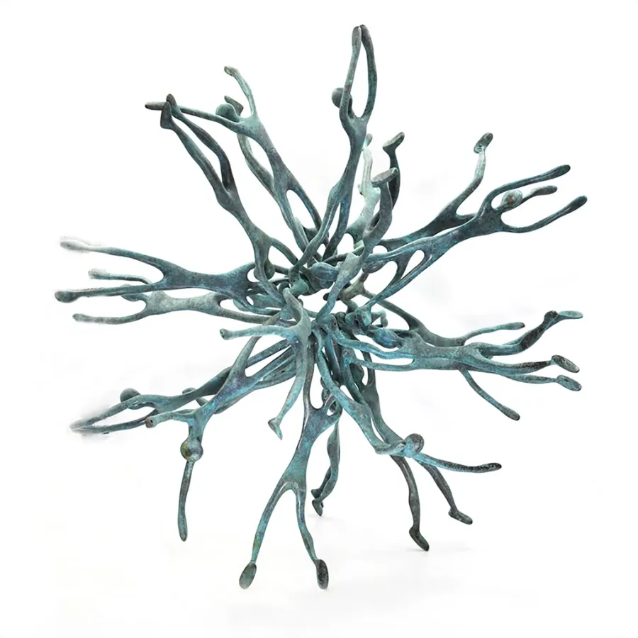 obrazek 2 MNISZEK – Współczesna mosiężna rzeźba stołowa do wystroju domu