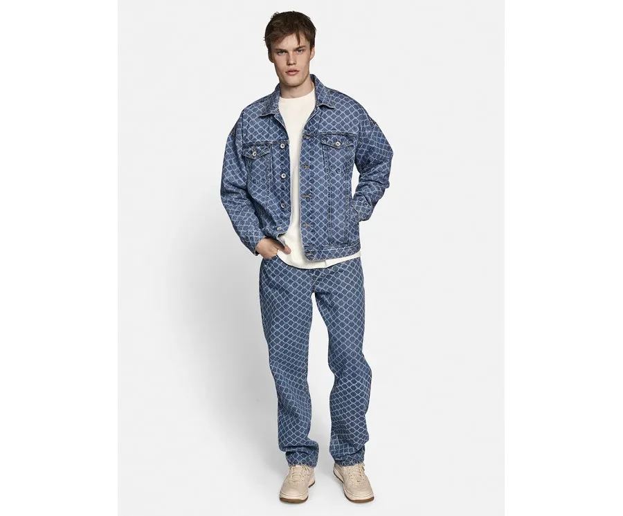 obrazek 1 Redefined Rebel Kurtka jeansowa Reagan 215118 Niebieski Regular Fit