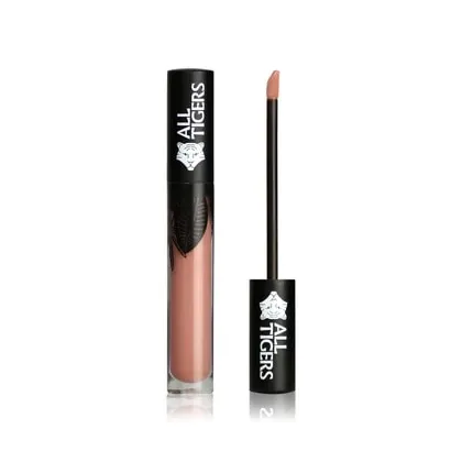 Zdjęcie All Tigers Natural & Vegan Szminka w płynie 8 ml 681 BEIGE
